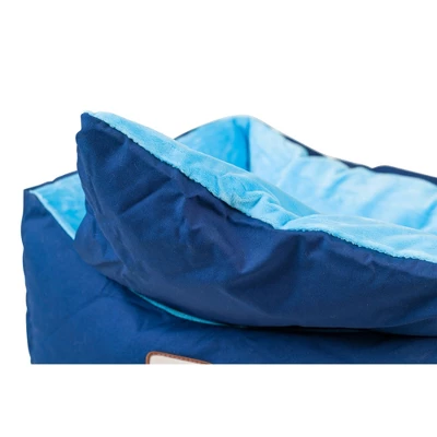 Armarkat Cat Bed, Small Pet Bed, Navy Blue/Sky Blue, C09HSL/TL 6 Armarkat Cat Bed, Small Pet Bed, Navy Blue/Sky Blue, C09HSL/TL - Image 6