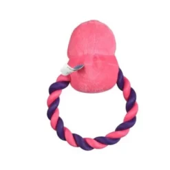 Peeps Squeaky Rope Dog Toy (Pink Chick) -PawHut Sales Store GUEST 351d2ca6 453d 4c42 9a1f 9f3949fa3310