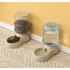 PawsMark Automatic Self Dispensing Gravity Pet Feeder And Waterer For Cats And Dogs -PawHut Sales Store GUEST 35bb6609 8719 4c2d b5fc 6e5a88da92ba