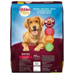 Kibbles 'n Bits Bistro Oven Roasted Beef Flavor With Vegetable And Apple Dry Dog Food - 45lbs