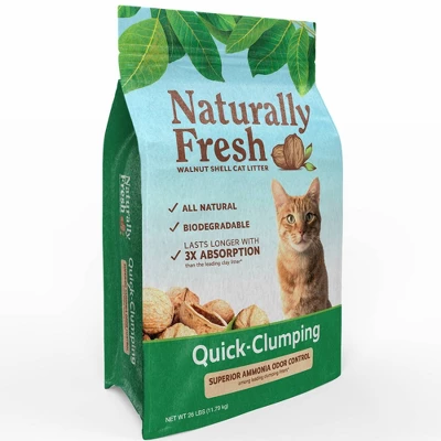 Naturally Fresh Quick Clumping Cat Litter - 26.25lbs 1 Naturally Fresh Quick Clumping Cat Litter - 26.25lbs