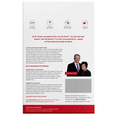 Dr. Elsey's Cat Attract Litter - 20lbs 1 Dr. Elsey's Cat Attract Litter - 20lbs