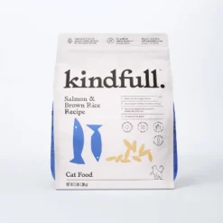 Salmon And Brown Rice Dry Cat Food - Kindfull™ -PawHut Sales Store GUEST 3d6dc193 97f1 4950 9362 5badd3a923a1
