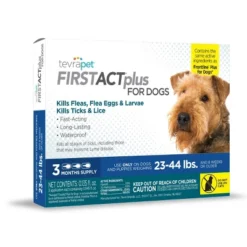 Tevra Pet FirstAct Plus Flea And Tick Treatment For Dogs - 3 Doses -PawHut Sales Store GUEST 3e2f6bc8 16e5 48ac bfc7 a86043ee7261