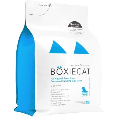 Boxiecat All Natural Scent-Free Premium Clumping Litter - 28lbs 5 Boxiecat All Natural Scent-Free Premium Clumping Litter - 28lbs - Image 5