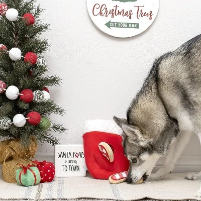 Find A Toy Christmas Stocking Dog Toy 5 Find A Toy Christmas Stocking Dog Toy - Image 5
