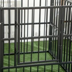 PawHut 33" - 60" X 31.5" Indoor & Outdoor Dog Playpen For Small & Medium Dogs, Dog Kennel Outdoor Playpen Dog Exercise Pen, Dog Run Enclosure -PawHut Sales Store GUEST 45e4acb6 aa5b 4c75 b62a 04503be21cb8