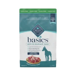 Blue Buffalo Basics Skin & Stomach Care, Grain Free Natural Lamb & Potato Recipe Large Breed Dry Dog Food - 22lbs -PawHut Sales Store GUEST 45ed766c 3f09 4dcf 9573 61fb52bfdb09