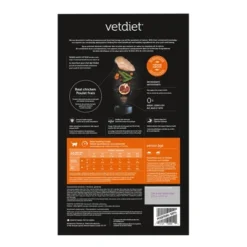Vetdiet Chicken And Rice Dry Senior Cat Food, 15 Lb