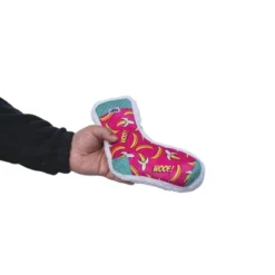 American Pet Supplies 11-Inch Squeaking Banana Comfort Plush Sock Dog Toy