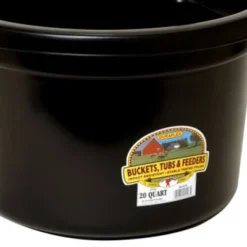 Little Giant 20 Quart Heavy Duty Mountable Plastic Fence Feeder Bucket For Feeding Small Livestock And Pets At Home Or Farm, Black 7 Little Giant 20 Quart Heavy Duty Mountable Plastic Fence Feeder Bucket For Feeding Small Livestock And Pets At Home Or Farm, Black -PawHut Sales Store GUEST 474a7065 df6a 4a91 8170 52406eb74a86