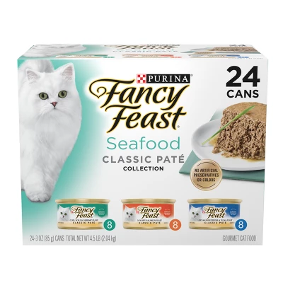 Fancy Feast Seafood Classic Wet Cat Food 7 Fancy Feast Seafood Classic Wet Cat Food - Image 7