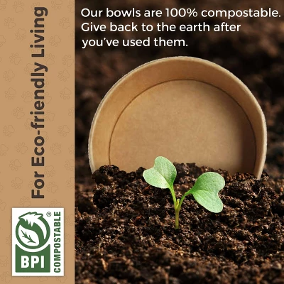Hand-E Compostable And Disposable Feeding Bowls For Dogs & Cats 2 Hand-E Compostable And Disposable Feeding Bowls For Dogs & Cats - Image 2