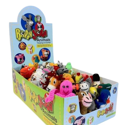 Chilly Dog Barn Yarn Hand Knit Wool Cat Toy With Catnip (12 Pack) 2 Chilly Dog Barn Yarn Hand Knit Wool Cat Toy With Catnip (12 Pack) - Image 2