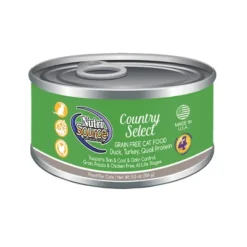 NutriSource Grain Free Country Select Canned Cat Food - 5.5 Oz- 12 Pack