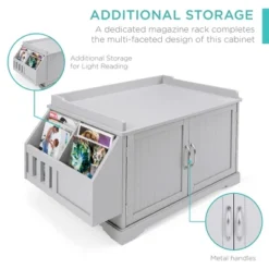 Best Choice Products Large Wooden Cat Litter Box Enclosure, Storage Cabinet Bench Table W/ Magazine Rack 10 Best Choice Products Large Wooden Cat Litter Box Enclosure, Storage Cabinet Bench Table W/ Magazine Rack -PawHut Sales Store GUEST 4f527a69 7081 45bd 8852 f1c041b4b95d