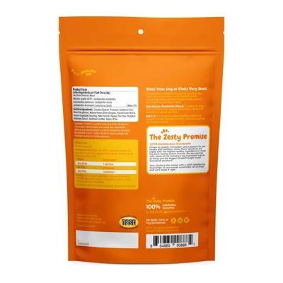 Zesty Paws Gut Health Probiotic Soft Chews For Dogs - Pumpkin Flavor - 60ct 1 Zesty Paws Gut Health Probiotic Soft Chews For Dogs - Pumpkin Flavor - 60ct