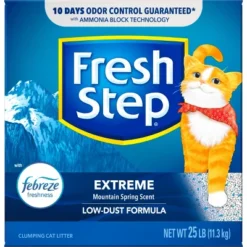 Fresh Step Extreme Scented Litter With The Power Of Febreze Clumping Cat Litter - Mountain Spring -PawHut Sales Store GUEST 52fcd34d e8a7 491f a7be 60b30152643a