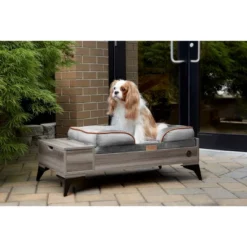 TailZzz Wyatt Wooden Pet Bed With Mattress Elevated Pet Bed Wooden Pet Bed With Storage Greenguard Gold Certified Wooden Pet Bed 17 TailZzz Wyatt Wooden Pet Bed With Mattress Elevated Pet Bed Wooden Pet Bed With Storage Greenguard Gold Certified Wooden Pet Bed -PawHut Sales Store GUEST 545af805 e797 4cb0 b9c0 d5d8e10510ac