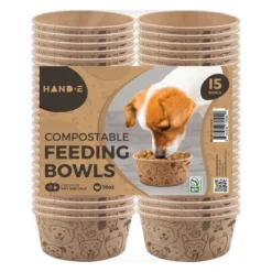Hand-E Compostable And Disposable Feeding Bowls For Dogs & Cats 15 Hand-E Compostable And Disposable Feeding Bowls For Dogs & Cats -PawHut Sales Store GUEST 54f630b1 b9bc 457a 9473 7fff42a61a30