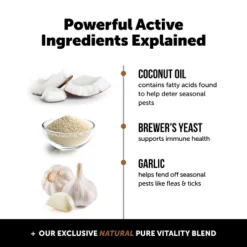 Pet Honesty Flea & Tick Support Supplement Soft Chews For Dogs - Hickory Bacon Flavor, 90 Ct 8 Pet Honesty Flea & Tick Support Supplement Soft Chews For Dogs - Hickory Bacon Flavor, 90 Ct -PawHut Sales Store GUEST 58349f86 9d87 4109 b8e0 063584d4be49