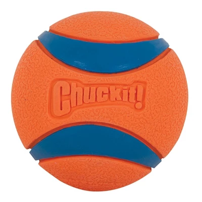 Chuckit! Ultra Ball 2pk - Orange/Blue - M 2 Chuckit! Ultra Ball 2pk - Orange/Blue - M - Image 2