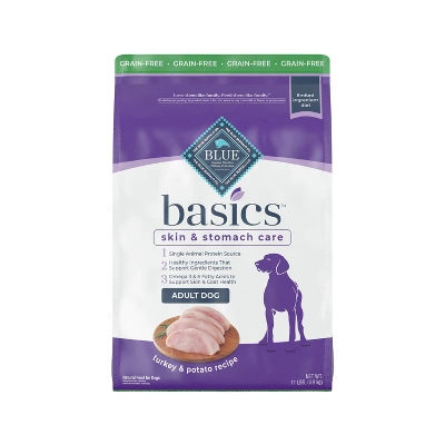 Blue Buffalo Basics Limited Ingredient Diet Grain Free Turkey & Potato Recipe Adult Dry Dog Food 10 Blue Buffalo Basics Limited Ingredient Diet Grain Free Turkey & Potato Recipe Adult Dry Dog Food - Image 10