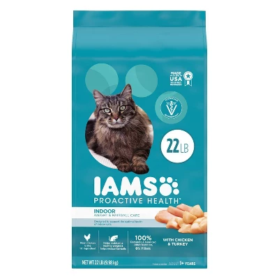 IAMS Proactive Health Indoor Weight & Hairball Care With Chicken & Turkey Adult Premium Dry Cat Food 8 IAMS Proactive Health Indoor Weight & Hairball Care With Chicken & Turkey Adult Premium Dry Cat Food - Image 8