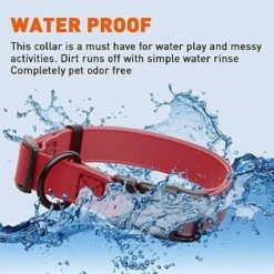Dogline Biothane Waterproof Collar With QR Buckle Red -PawHut Sales Store GUEST 5a5214ee 7fbb 43e9 a34f 2a7c1aac4ef0