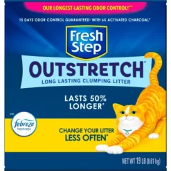 Fresh Step Outstretch Febreze Scented Cat Litter - 19lbs -PawHut Sales Store GUEST 5be4aa74 f894 4ea6 b397 d64b3bdeb8f0