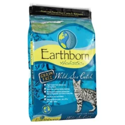 Earthborn Holistic Grain Free Wild Sea Catch Feline Dry Cat Food - 14 Lbs