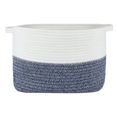 Midlee Two Tone Rope Dog Toy Storage Basket 4 Midlee Two Tone Rope Dog Toy Storage Basket - Image 4