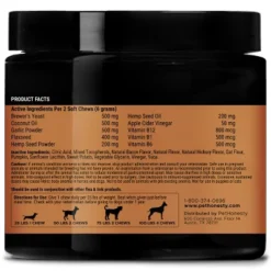 Pet Honesty Flea & Tick Support Supplement Soft Chews For Dogs - Hickory Bacon Flavor, 90 Ct 10 Pet Honesty Flea & Tick Support Supplement Soft Chews For Dogs - Hickory Bacon Flavor, 90 Ct -PawHut Sales Store GUEST 5ef12974 1bc1 4eb0 85d8 764046f2e516