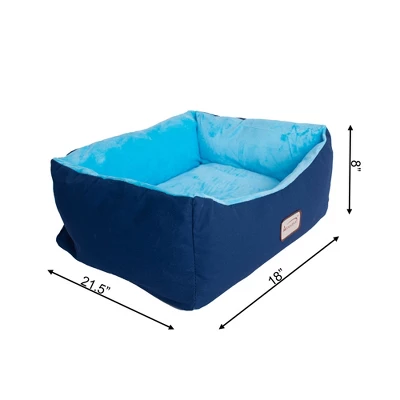 Armarkat Cat Bed, Small Pet Bed, Navy Blue/Sky Blue, C09HSL/TL 5 Armarkat Cat Bed, Small Pet Bed, Navy Blue/Sky Blue, C09HSL/TL - Image 5