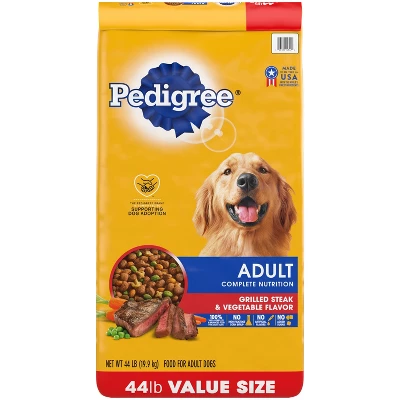 Pedigree Grilled Steak & Vegetable Flavor Adult Complete Nutrition Dry Dog Food 13 Pedigree Grilled Steak & Vegetable Flavor Adult Complete Nutrition Dry Dog Food - Image 13