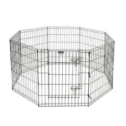 Puppy Playpen - Foldable Metal Exercise Enclosure With Eight 30-Inch Panels - Indoor/Outdoor Fence For Dogs, Cats, Or Small Animals By PETMAKER -PawHut Sales Store GUEST 63831b2d 3944 43bb 8e48 b057fb9fda1d