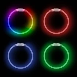 Nite Ize Mini Rechargable LED Safety Necklace Disc-O Adjustable Dog Collar -PawHut Sales Store GUEST 65969bda 2b4e 4f50 a5a1 c6841d9276ba