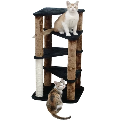 Go Pet Club Kitten Cat Tree With Scratching Post - 33" 1 Go Pet Club Kitten Cat Tree With Scratching Post - 33"