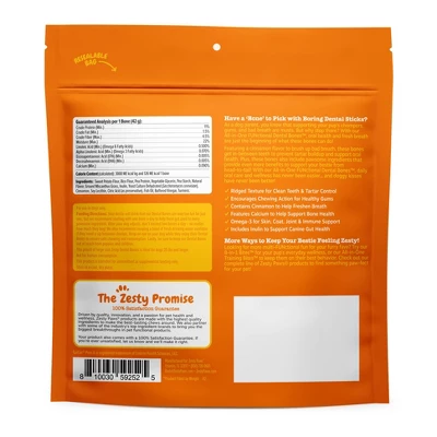 Zesty Paws Dental With Cinnamon Dog Treats - Large - 8ct 1 Zesty Paws Dental With Cinnamon Dog Treats - Large - 8ct