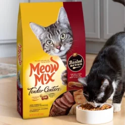 Meow Mix Tender Centers With Basted Bites With Flavors Of Beef & Salmon Adult Complete And Balanced Dry Cat Food - 13.5lbs -PawHut Sales Store GUEST 66eb180f c597 417a 8e50 7898e79f74e3