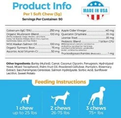 Shed Defender Allergy & Immune System Soft Chew Supplements For Dogs - Skin & Seasonal Allergy Relief - 90 Ct. 8 Shed Defender Allergy & Immune System Soft Chew Supplements For Dogs - Skin & Seasonal Allergy Relief - 90 Ct. -PawHut Sales Store GUEST 674c0aa3 136f 4d46 8a56 eaf797f73ae7