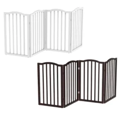 Pet Adobe Freestanding Scallop Top Pet Gate 10 Pet Adobe Freestanding Scallop Top Pet Gate -PawHut Sales Store GUEST 67993efb 6663 4484 ae3d fa08cc972715