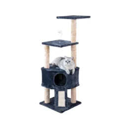 Go Pet Club 46" Kitten Cat Tree With Scratching Board F707 -PawHut Sales Store GUEST 68aeeffd 4198 4fe2 b3ed c428666907b0