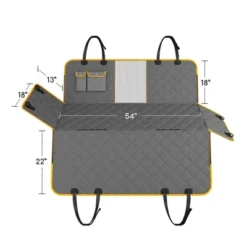 PAWBEE Dog Car Seat Cover – Premium Nonslip Dog Seat Covers For Cars + Seat Belt – Waterproof Pet Hammock With Front Mesh Window For Car, SUV, Truck -PawHut Sales Store GUEST 68f42198 f87f 4d61 bba0 7cbe5a4bfe33