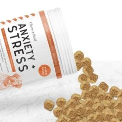 Chew + Heal Calming Anxiety Treats, Dog Supplement, Stress Relief For Travel, Storms & Fireworks - 60 Delicious Chews 10 Chew + Heal Calming Anxiety Treats, Dog Supplement, Stress Relief For Travel, Storms & Fireworks - 60 Delicious Chews -PawHut Sales Store GUEST 69666a20 61da 4a0a 8192 95762147c4d9 1