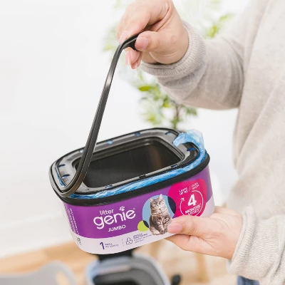 Litter Genie Ultimate Cat Litter Odor Control Jumbo Refill Waste Disposal Bag 6 Litter Genie Ultimate Cat Litter Odor Control Jumbo Refill Waste Disposal Bag - Image 6