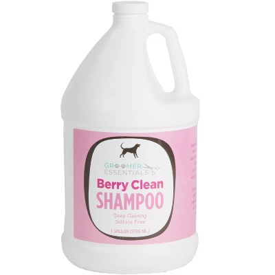 Groomer Essential Berry Clean Dog Shampoo Gallon 10 Groomer Essential Berry Clean Dog Shampoo Gallon - Image 10