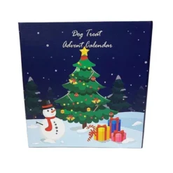 Midlee Christmas Advent Treat Box- Reusable( 8.5" X 8.5". 25")