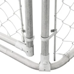 PawHut Outdoor Metal Dog Kennel, Pet Playpen With Steel Lock, Mesh Sidewalls And Cover For Backyard & Patio -PawHut Sales Store GUEST 6e849969 ae59 4a3a 91f5 b3b1bcb92293
