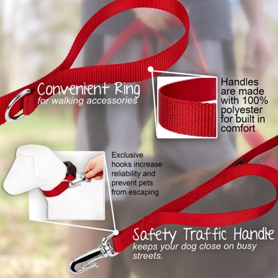 Country Brook Petz Deluxe Space Aliens Dog Leash 2 Country Brook Petz Deluxe Space Aliens Dog Leash - Image 2